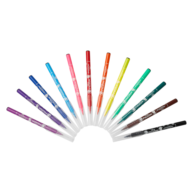 Frozen 12 Fibre Markers Multi - Image 2