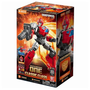 Blokees Transformers One Ironhide Classic Class Action Figure – 92 PCS Construction Kit, Posable Robot Model Toy for Kids & Collectors