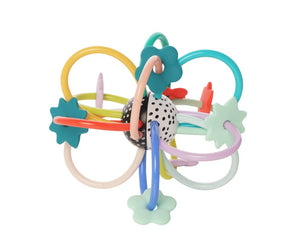 Manhattan Toy Loop D' Loop Colorpop Sensory Teether Activity Toys 0m+