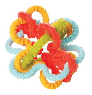 Manhattan Toy Squiggle Loops Textured Sensory Baby Teether Toy