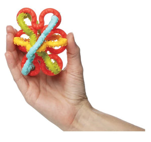 Manhattan Toy Squiggle Loops Textured Sensory Baby Teether Toy