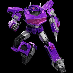 Blokees Transformers One Shockwave Classic Class Action Figure – 86 PCS Construction Kit, Collectible Decepticon Model Toy for Kids & Adults, STEM Building Set