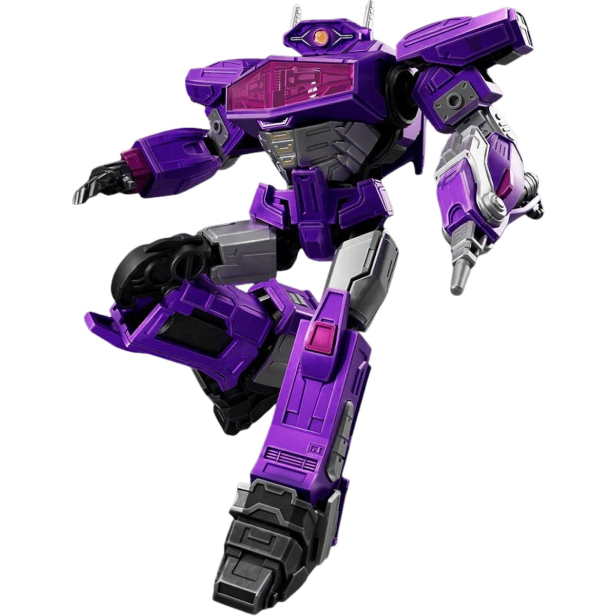 Blokees Transformers One Shockwave Classic Class Action Figure – 86 PCS Construction Kit, Collectible Decepticon Model Toy for Kids & Adults, STEM Building Set
