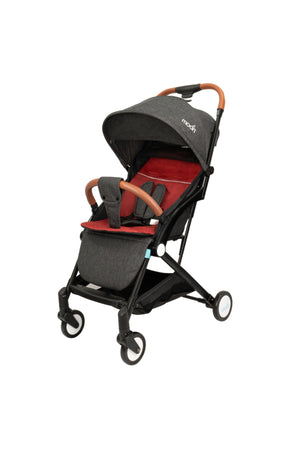 MOON Ritzi - Cabin Stroller - Black/Red