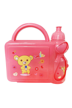 Star Babies - Kids Lunch Box w/ Water Bottle - Pink
