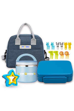 Star Babies - Boys Lunch Set - 5pcs_Blue
