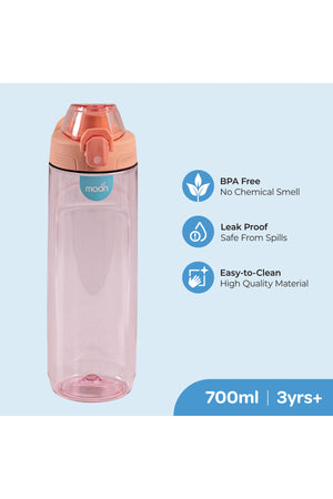 MOON Active Chug Bottle
81x74x248mm
700ml / 24oz-Pink
