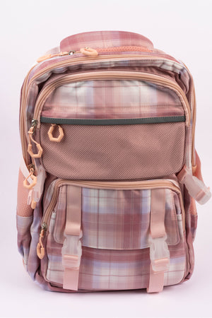 Cocobee Backpack With Adjustable Straps, Zipper Closure & Side Bottle Pocket, 15 Inches, (5 Years+) – Pink