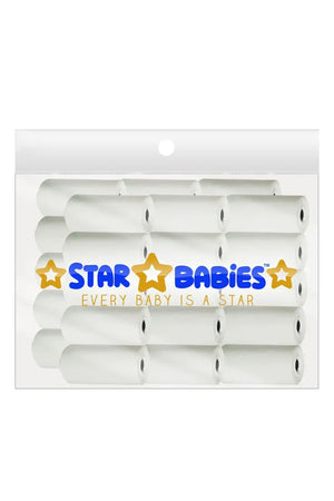 Star Babies Scented Nappy Bag Pack of 30/450 Bags - White