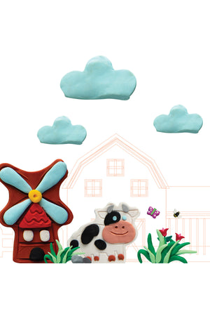 MOON Kid's Dough CREATION SET F 4 ,4 X 84 G.