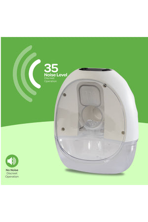 MOON Wearable Hands-Free Breast Pump,150ml - Yellow