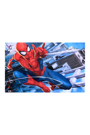 Spiderman 5-In-1 Bnb Comforter Bedding Set – Brushed Microfiber & Polyester Shell – Red