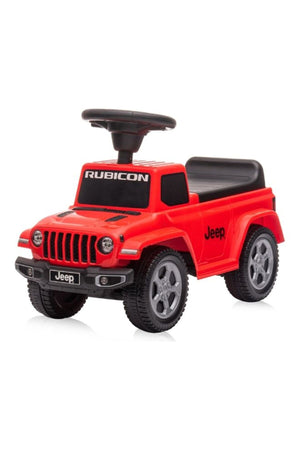 MOON Ride on Jeep Gladiator for Boys and Girls, 18-36 Months with Anti-Tipping Mechanism-Red