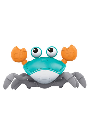 Urban Tots Crab Toy With Induction Obstacle Avoidance, Led Lights & Music Crawling – Multicolor