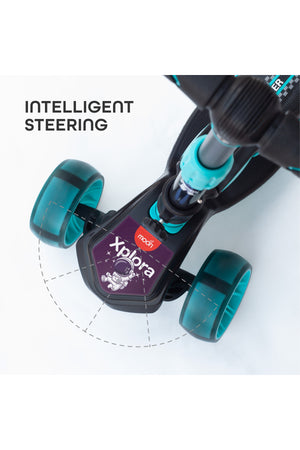 MOON Xplora Baby Scooter With seat- Blue