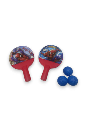 Marvel Spider-Man Paddle Ball Set with 3 Balls | Kids Outdoor & Indoor Fun Toy-Multicolor