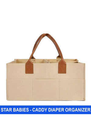 Star Babies Caddy Diaper bag organizer - Ivory