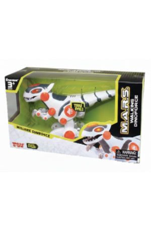 Little Learners Mars Walking DinoForce Dinosaur Toy with Moving Action, Interactive Walking Dino for Kids