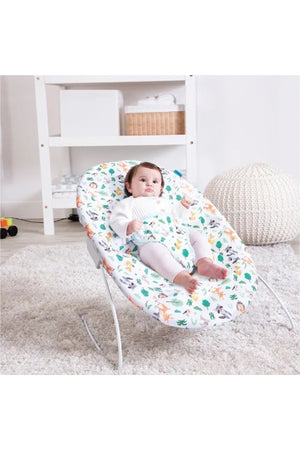 MOON Hop and Lean Bouncer Balance Support Baby Carrier & Crib – 0m+ Infants Baby Swing-Green