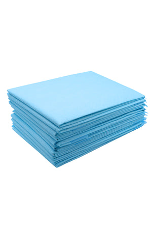 Sunbaby Disposable Changing Mats 100 Pcs - Blue