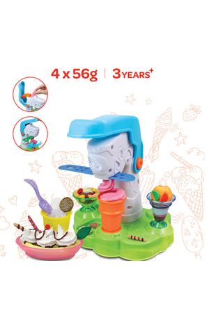 MOON Kid's Dough Ice-Cream Station. 4 x 50g dough pot.