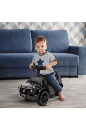 Moon Licensed Mercedes Ride on Sports Car- for Kids 12–36 Months – Push Car, Foot-to-Floor Ride On – Black