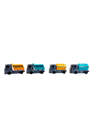 2CH Remote Control Construction Truck Toy for Kids, Mini RC Engineering Vehicle with Easy Controller, Durable Off-Road Wheels, Indoor Outdoor Toy Car Gift for Boys & Girls