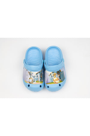 Tom & Jerry Kids Clogs – Lightweight & Comfortable Slip-Ons For Boys – Blue