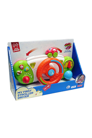 Little Learners My First Stroller Driver - Interactive Baby Stroller Toy