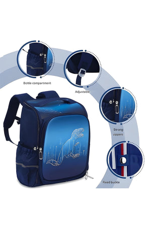 Cocobee-Stylish & Classic Backpack, 14.9 Inches, Comfortable Fit, Durable Design – Blue