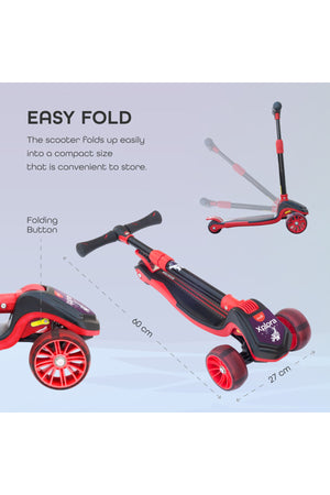 MOON Xplora Baby Scooter - Red