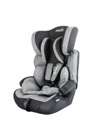 MOON Tolo - Baby/Kids Car seat (Group-1,2,3)- Slate Grey