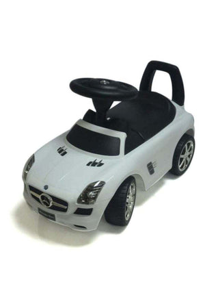 Moon Licensed Mercedes Ride on Sports Car-for Kids 12–36 Months – Push Car, Foot-to-Floor Ride On – White