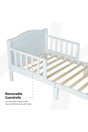 MOON Wooden Toddler Bed(143 x 73 x 60) -Grey