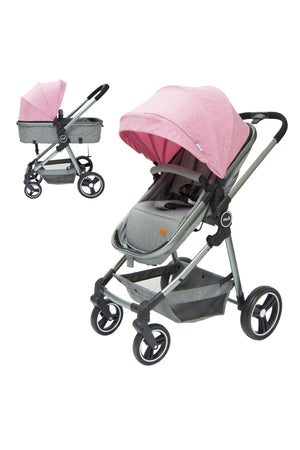 MOON Pro - 2 in 1 Stroller - Pink