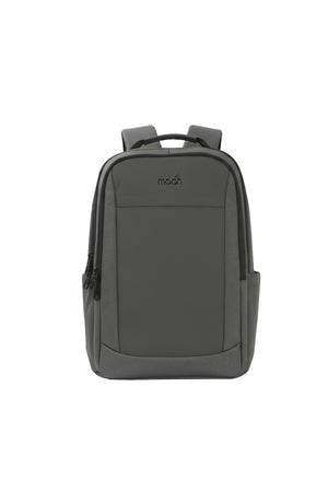 MOON School Backpack, Lightweight Backpack with Laptop Compartment- Grey