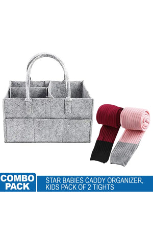 Star Babies - Diaper Caddy, Tights Assorted