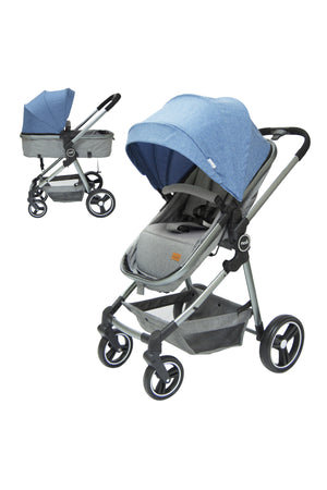 MOON Pro - 2 in 1 Stroller - Blue