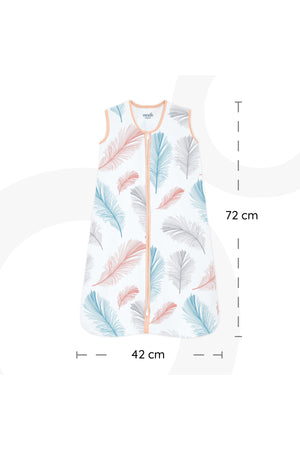 MOON Organic Sleepsack -Feature and Pink L