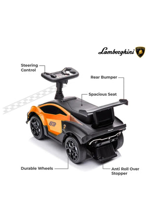 MOON Lamborghini Essenza SC V12 with Anti-Roll Over Stopper for 12-36 Months - Yellow