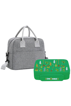 Star babies- Insulated Lunch Bag with 5 compartment Lunch Box