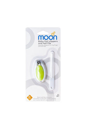 MOON طفل nail clipper و طفل nail file
