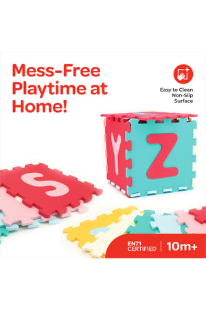 MOON Kids Puzzle Activity Floor Mat - 26PCS, ALPHABET PUZZLE