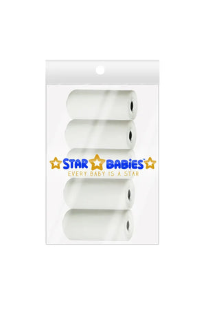 Star Babies - Scented Nappy Bag Pack of 5/75 Bags - White
