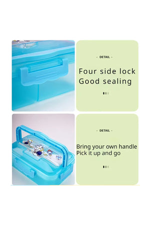 Star Babies - Lunch Box With 4 Compartment - Purple