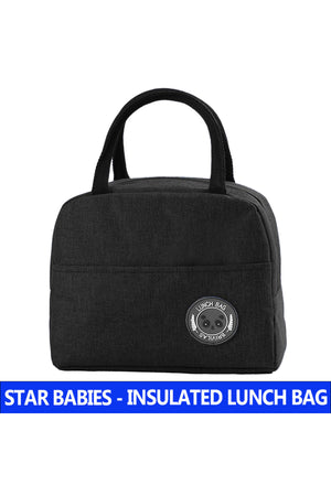 Star Babis Insulated Lunch Bag Mini-Black
