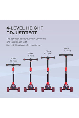 MOON Xplora Baby Scooter - Red