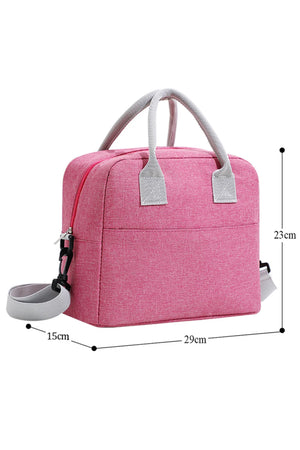 Star babies- Insulated Lunch Bag with 5 compartment Lunch Box and 500 ml Food Jar Stainless Steel
