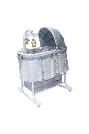 MOON Soffy - 4 in 1 convertible cradle - Grey