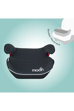 MOON Kido Baby Booster Car Seat - Black